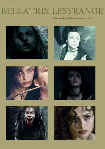  Helena Bonham Carter=Bellatrix Lestrange