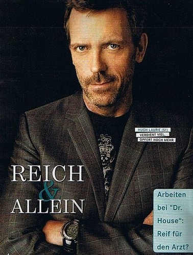  Hugh in a German magazine