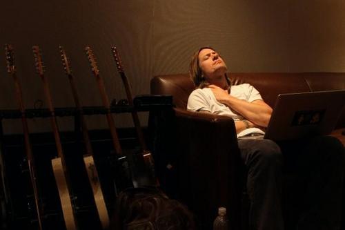  Keith in The Recording Studio, Sept. 2010