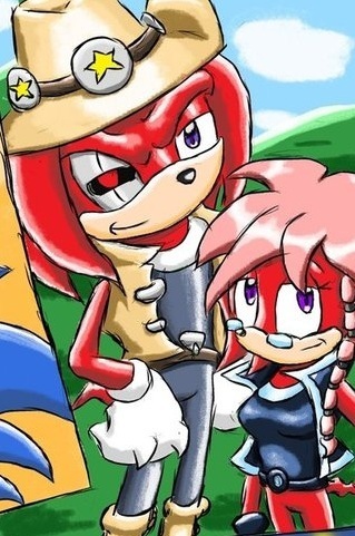  Knuckles and his daughter