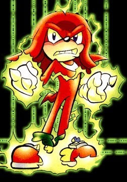  Knuckles the echidna Chaos Control!