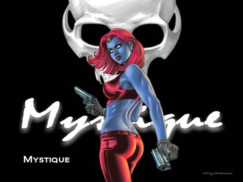  Sexy Mystique from The X-men played par Rebecca Romijn