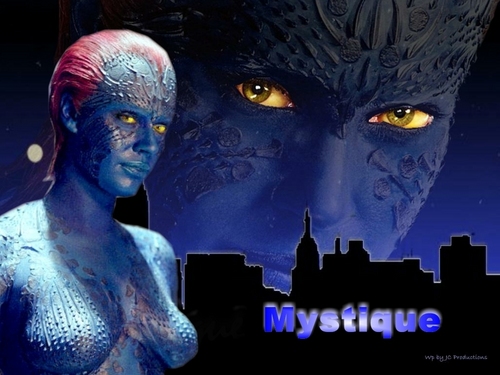 Sexy Mystique from The X-men played Von Rebecca Romijn