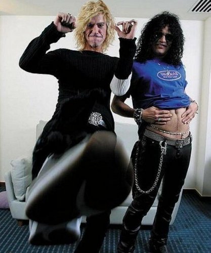  Slash & Duff McKagan