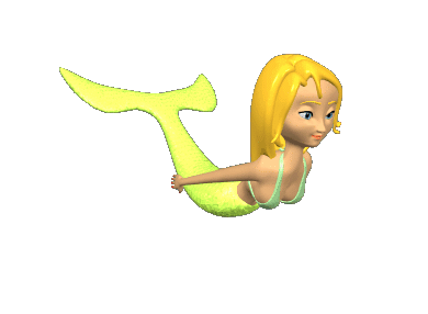  3D Mermaid Animated