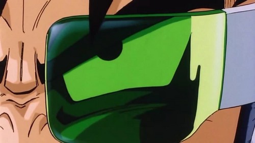  A close up of Bardock's scouter.