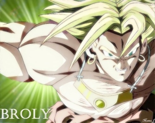  A "must get" 壁紙 of Broly!