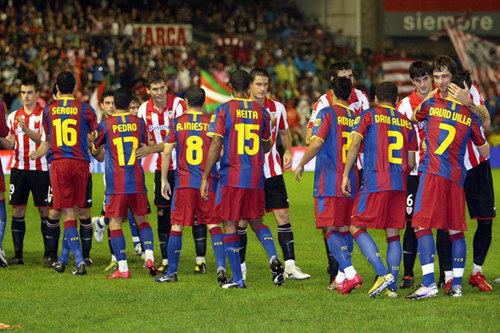  Athletic Bilbao - FC Barcelona (1:3) 25.9.2010
