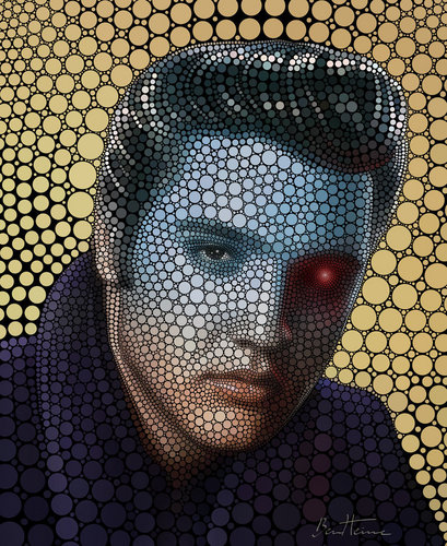  Elvis Digital Art