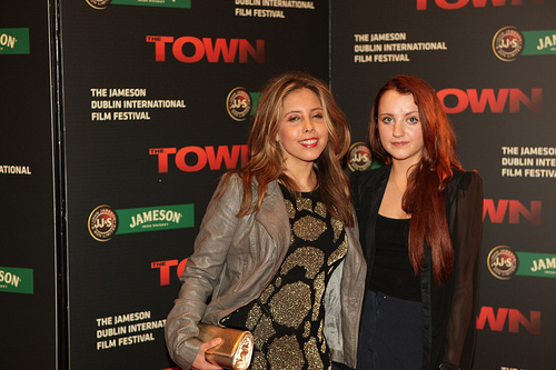  Evanna Lynch attends Irish premiere of The Town