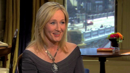  First gambar from Oprah Interview with J. K. Rowling