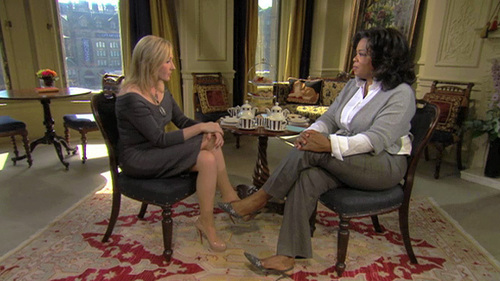  First Bilder from Oprah Interview with J. K. Rowling