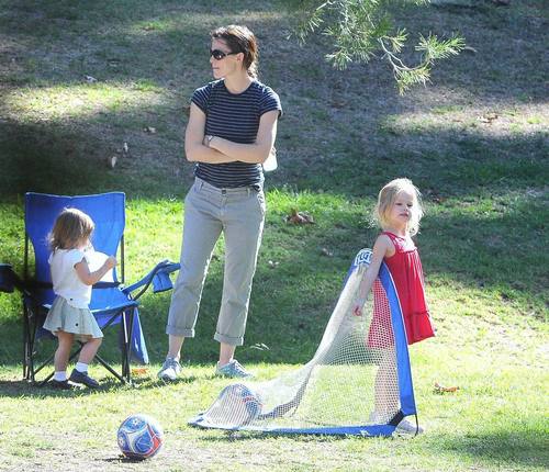  Jen out and about with her girls 9/25/10