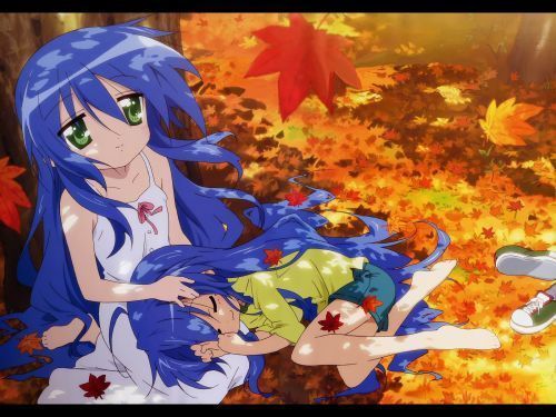 Konata and her mother!!