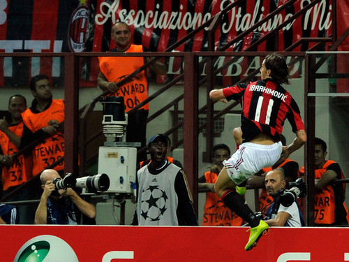  Zlatan playing for Milan