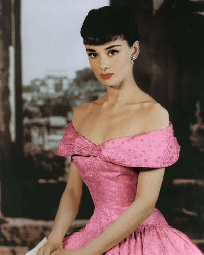  audrey in pink