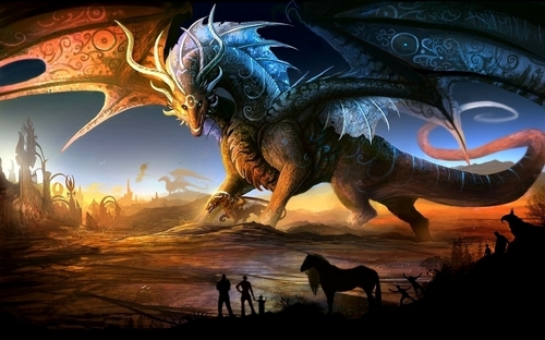 fantasy dragons