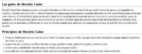 horatio caine - wikipedia funny spanish version