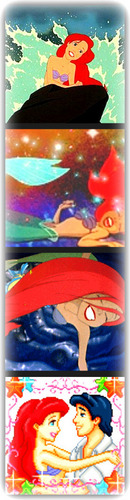  princess Ariel collage