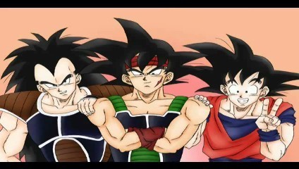  Bardock and his sons all together! :)