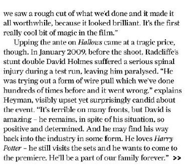 Deathly Hallows in Total Film mag