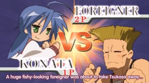  Konata V.S. the Foreigner