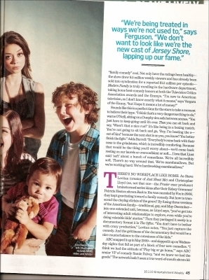  Modern Family in EW Magazine