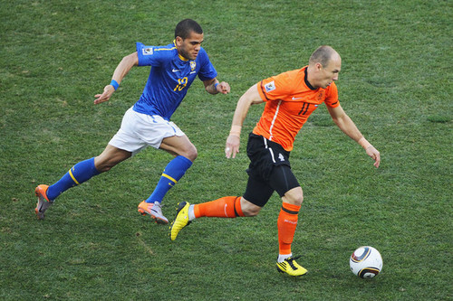 Robben playing for national team