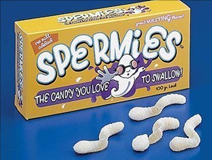  SPERMIES THE CANDIE 你 *LOVE* TO SWALLOW!!!