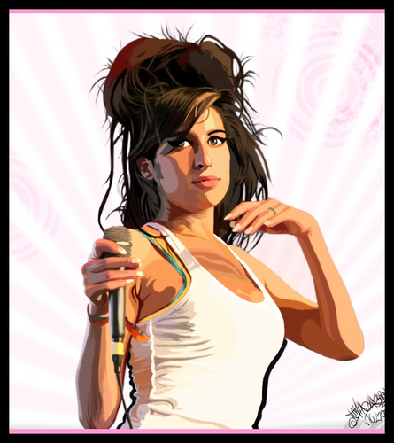  Vector of Amy Winehouse