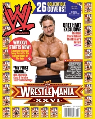 WWE Magazine April 2010 cover