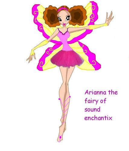  arianna the fairy of sound enchantix
