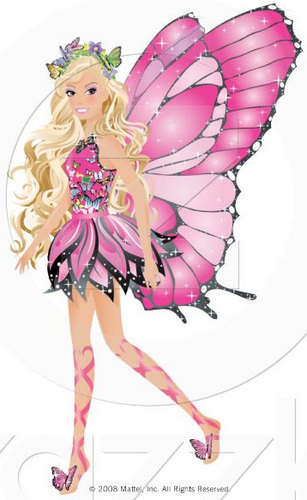  búp bê barbie mariposa