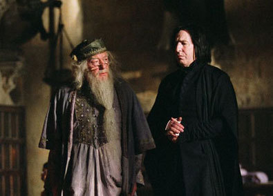 Behind the scenes of Harry Potter - Alan Rickman