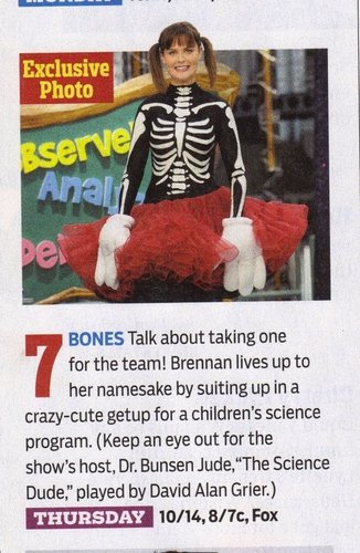 Bones in the Bones costume :-)
