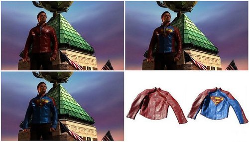  Clark retouch color koti, jacket Shield Episode