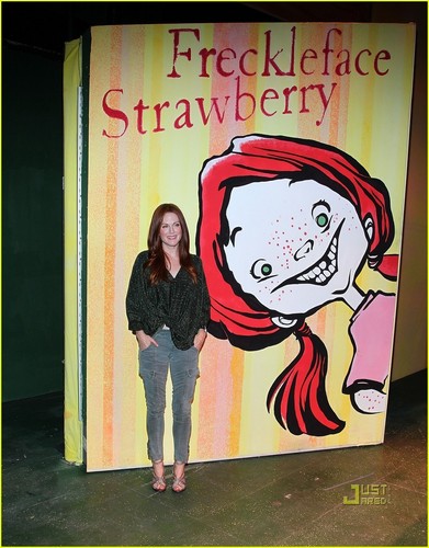 Freckleface Strawberry Photocall