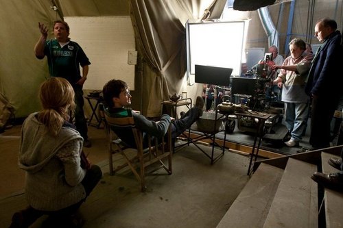  Harry Potter And The Deathly Hallows <3 Behind the scenes