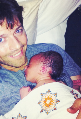  Misha [&his baby!]