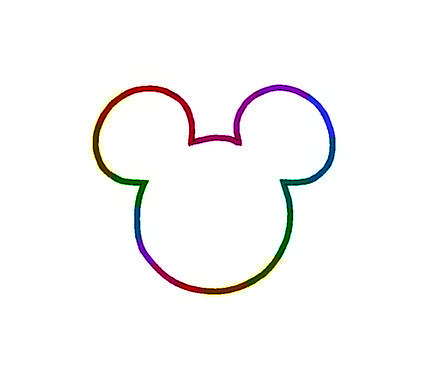  قوس قزح Mickey Mouse...Thing