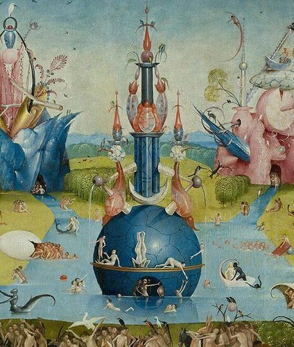 The Garden of Earthly Delights (Detail) - Hieronymus Bosch