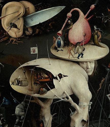 The Garden of Earthly Delights (Detail) - Hieronymus Bosch 