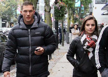 Tom & charlotte in Vancouver off set 'This Means War'