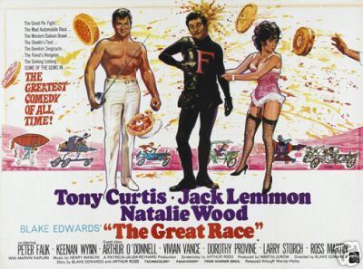  Tony Curtis, Natalie Wood & Jack Lemmon - The Great Race - 1965