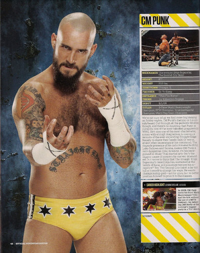  WWE Magazine Superstar Yearbook 2010