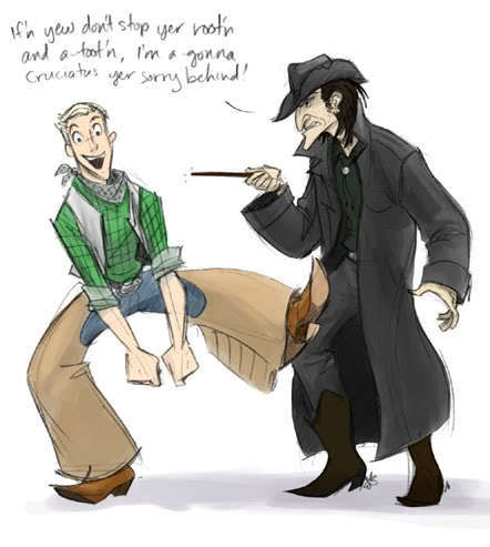 Western Snape and Draco