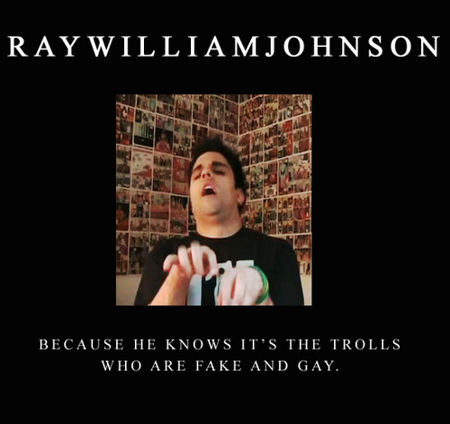  raywillianjohnson-gay and fake
