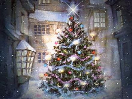  Christmas arbre Animated
