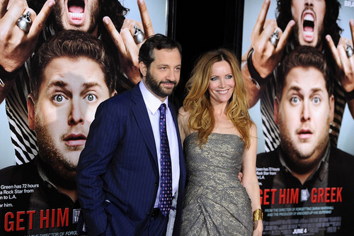  Judd Apatow & Leslie Mann @ Get Him to the Greek Premiere - 2010