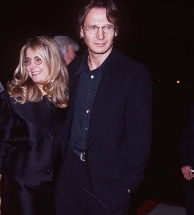  Liam Neeson and Natasha Richardson at Michael Collins Premiere